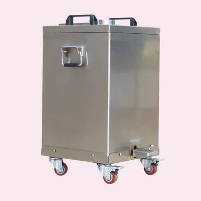 Foot-operated Radioactive Waste Container