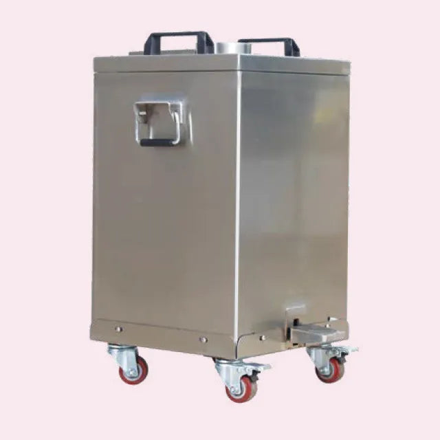 Foot-operated Radioactive Waste Container